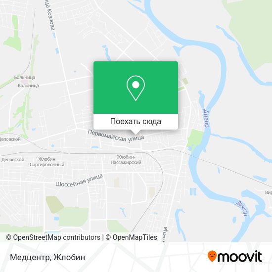 Карта Медцентр