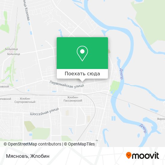 Карта Мясновъ