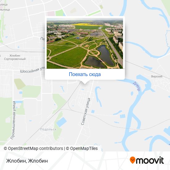 Карта Жлобин