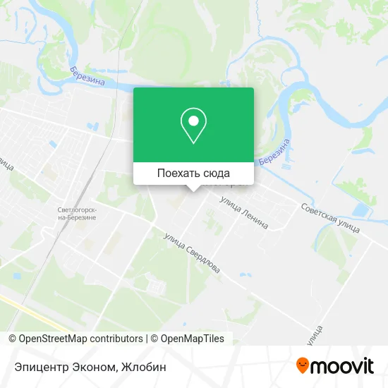 Карта Эпицентр Эконом