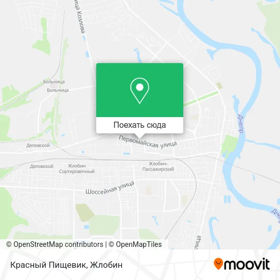 Карта Красный Пищевик