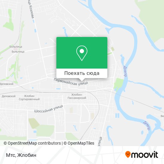 Карта Мтс