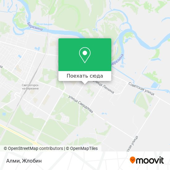Карта Алми