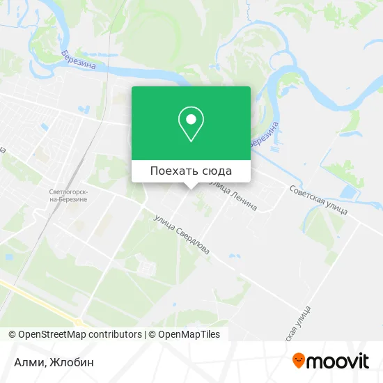 Карта Алми