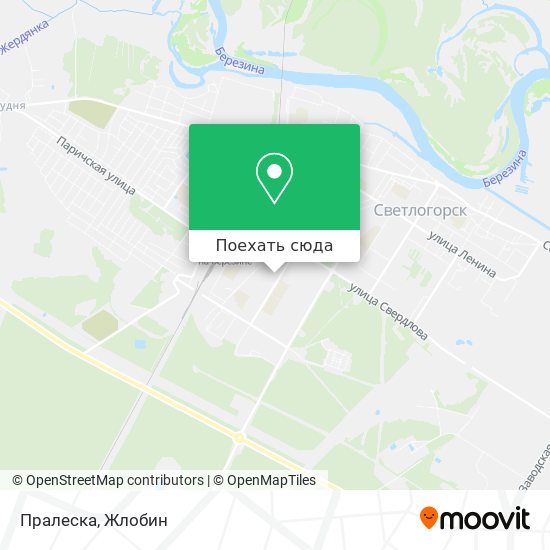 Карта Пралеска
