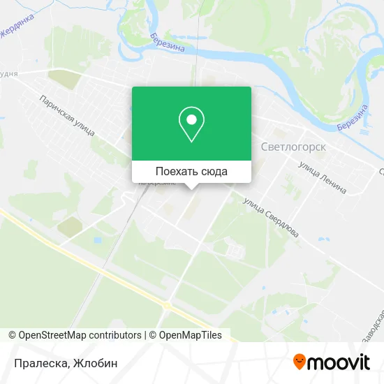 Карта Пралеска
