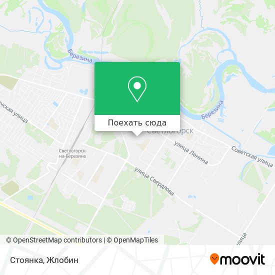 Карта Стоянка