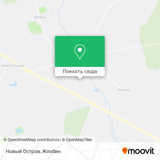 Карта Новый Остров
