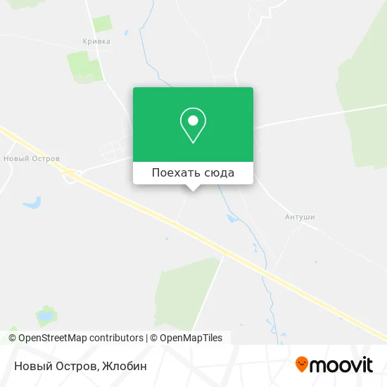 Карта Новый Остров