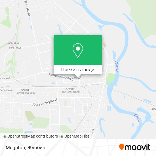 Карта Megatop