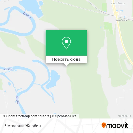 Карта Четверни