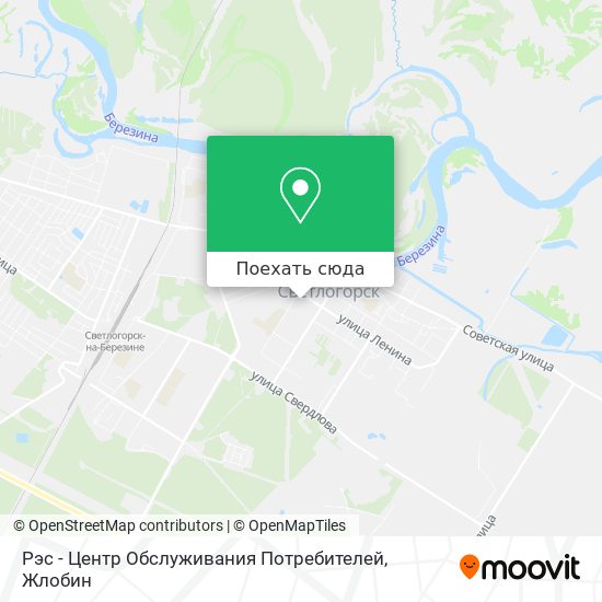 Карта Рэс - Центр Обслуживания Потребителей