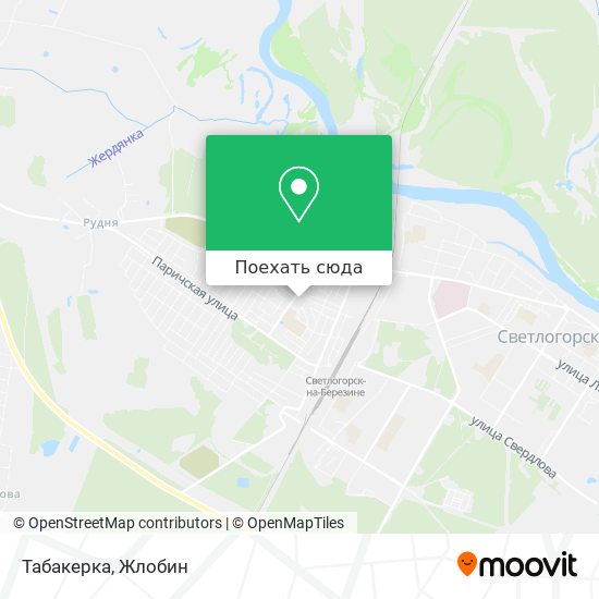 Карта Табакерка