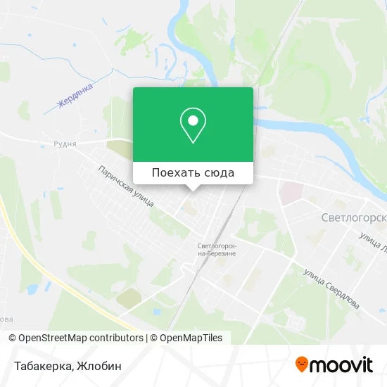 Карта Табакерка