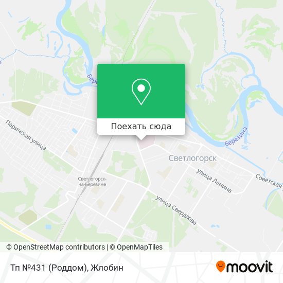 Карта Тп №431 (Роддом)