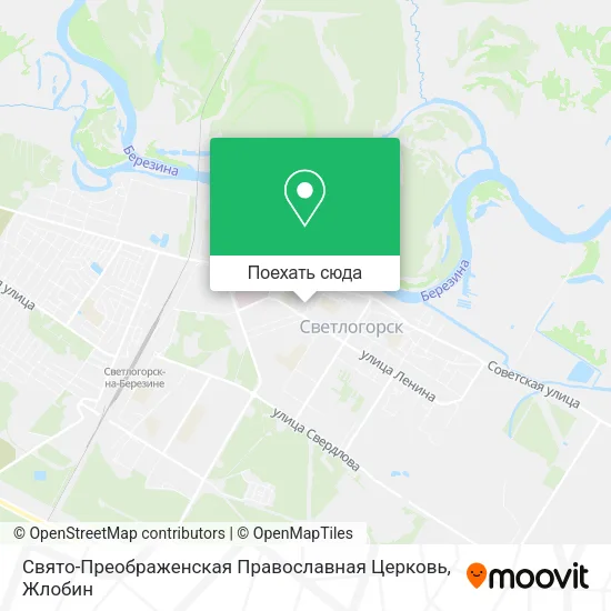 Карта Свято-Преображенская Православная Церковь