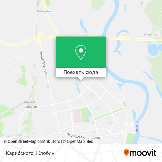Карта Карибского