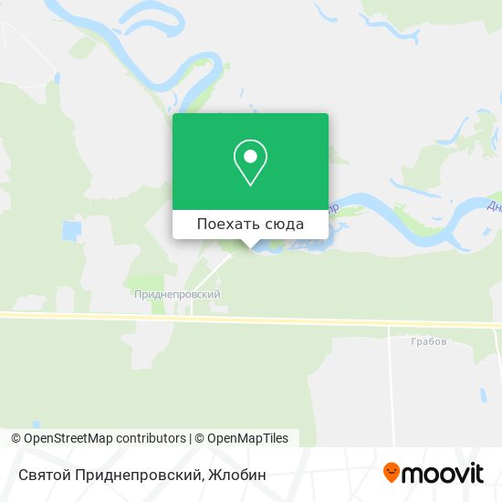 Карта Святой Приднепровский