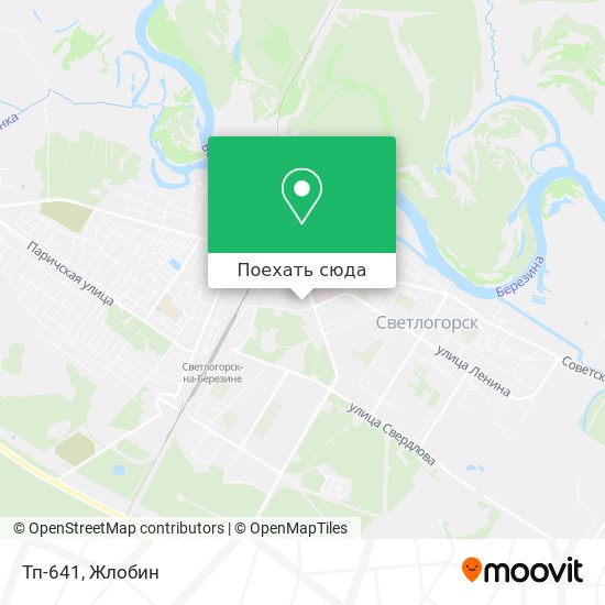 Карта Тп-641