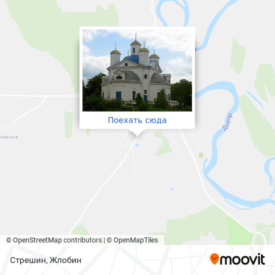 Карта Стрешин