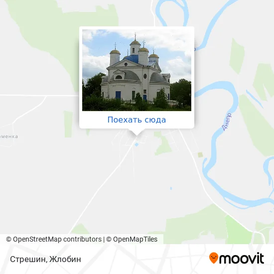 Карта Стрешин