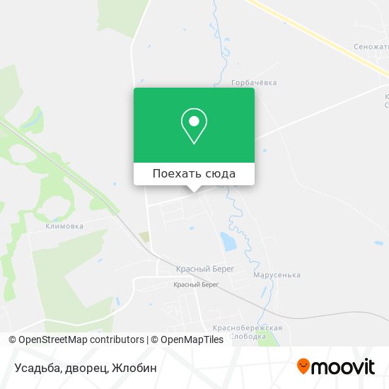 Карта Усадьба, дворец