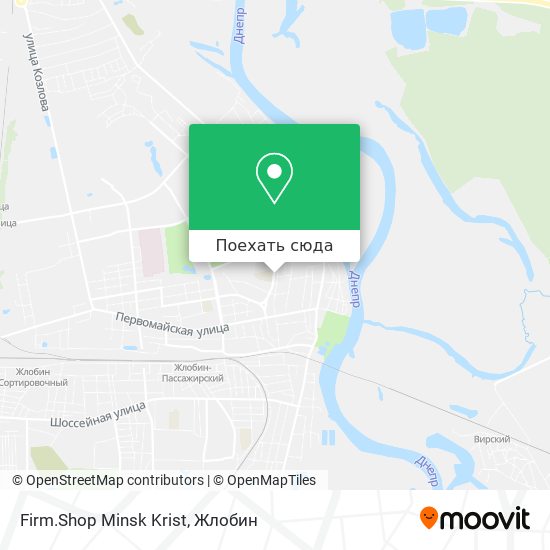 Карта Firm.Shop Minsk Krist
