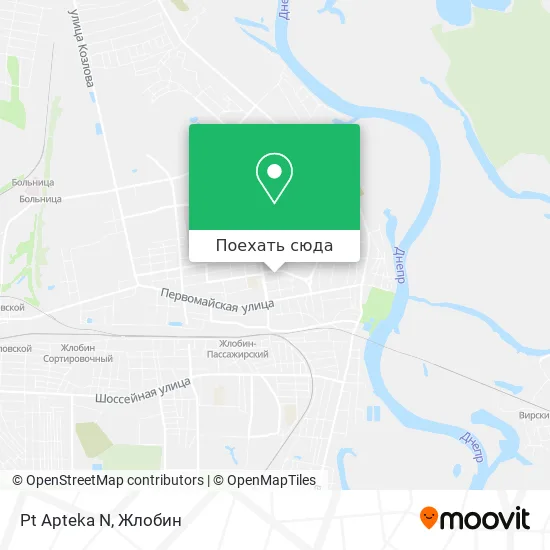 Карта Pt Apteka N