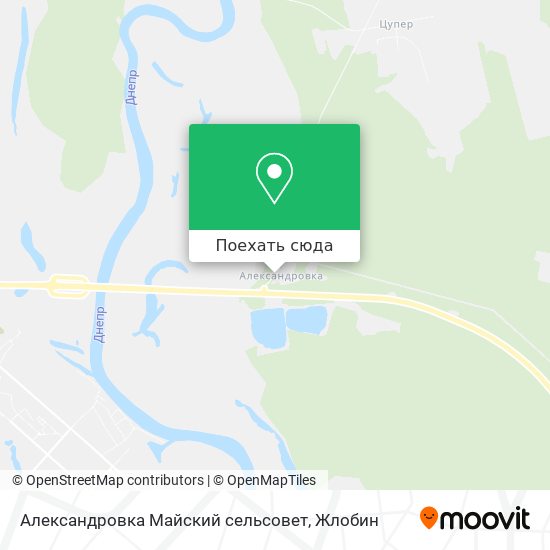 Карта Александровка Майский сельсовет