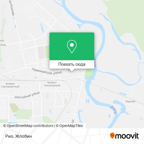 Карта Рио