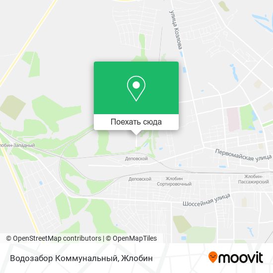 Карта Водозабор Коммунальный