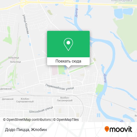 Карта Додо Пицца