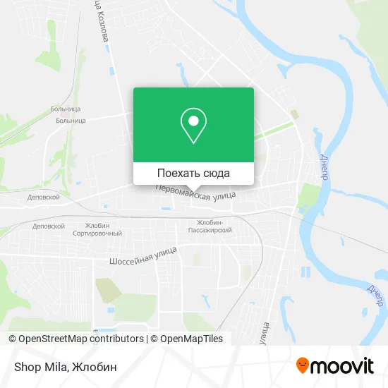 Карта Shop Mila