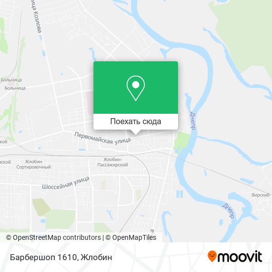 Карта Барбершоп 1610