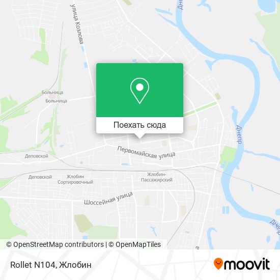 Карта Rollet N104