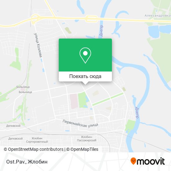 Карта Ost.Pav.