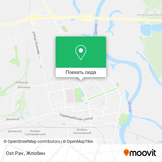 Карта Ost.Pav.