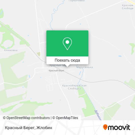Карта Красный Берег