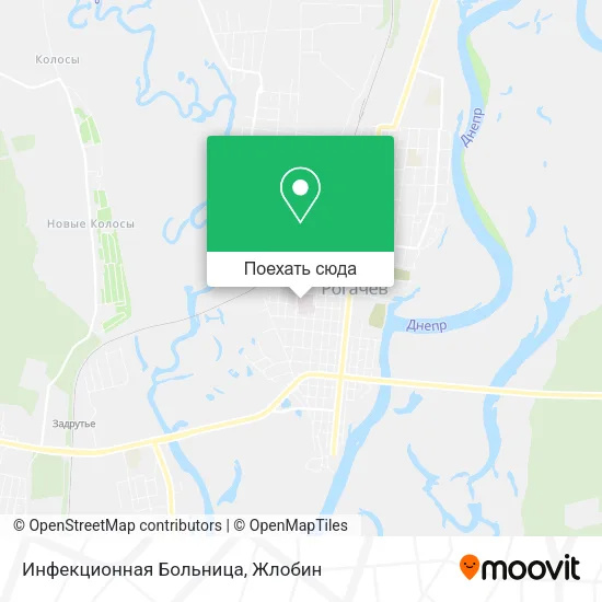 Карта Инфекционная Больница