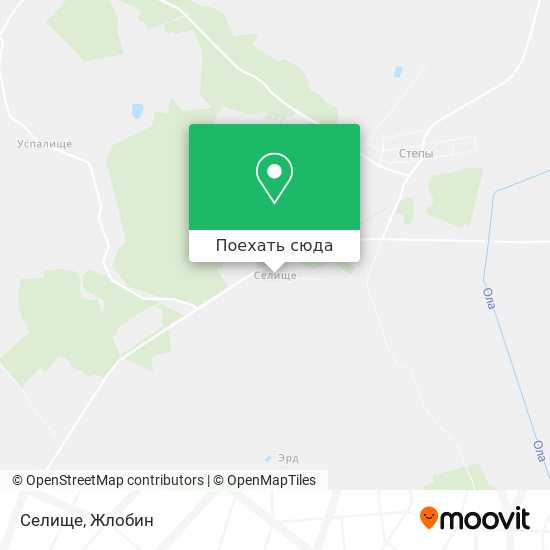 Карта Селище