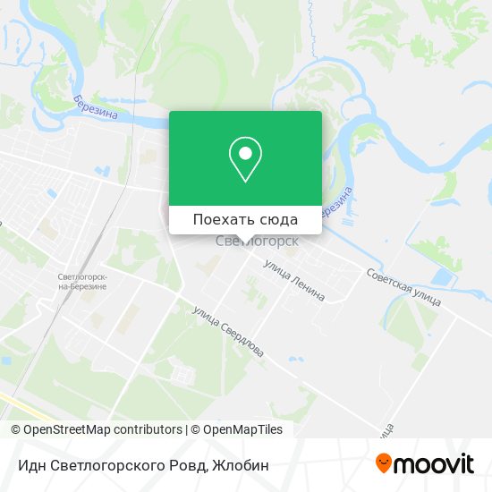 Карта Идн Светлогорского Ровд