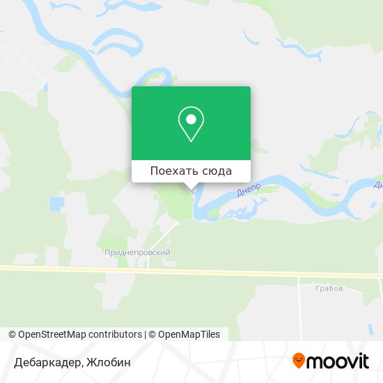 Карта Дебаркадер