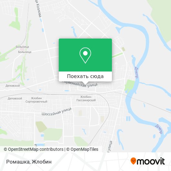 Карта Ромашка