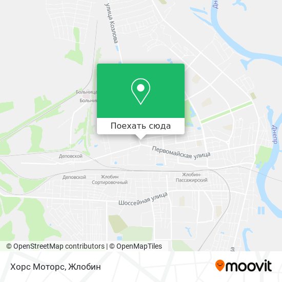 Карта Хорс Моторс
