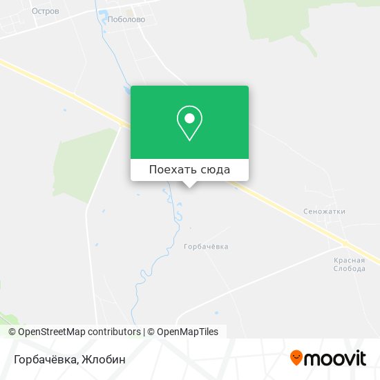 Карта Горбачёвка