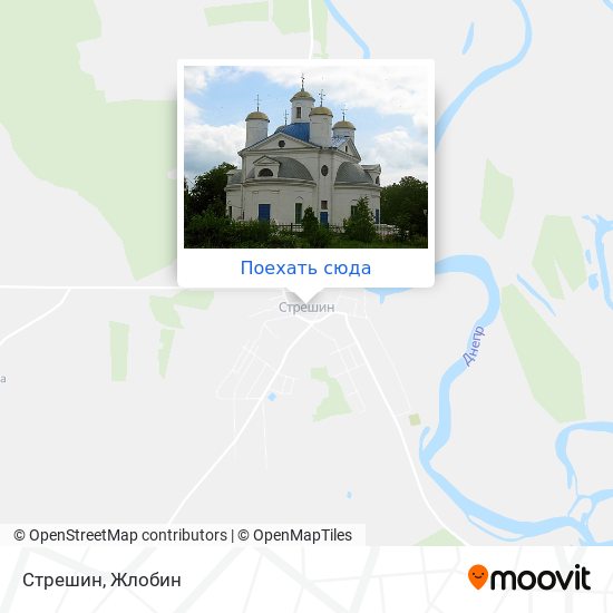 Карта Стрешин