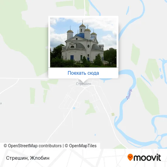 Карта Стрешин