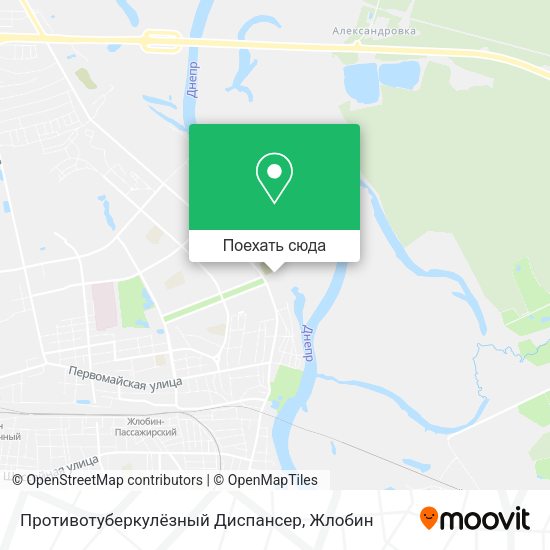 Карта Противотуберкулёзный Диспансер