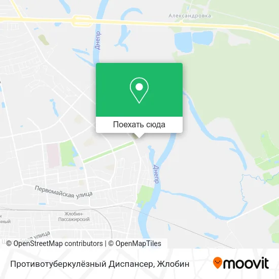 Карта Противотуберкулёзный Диспансер