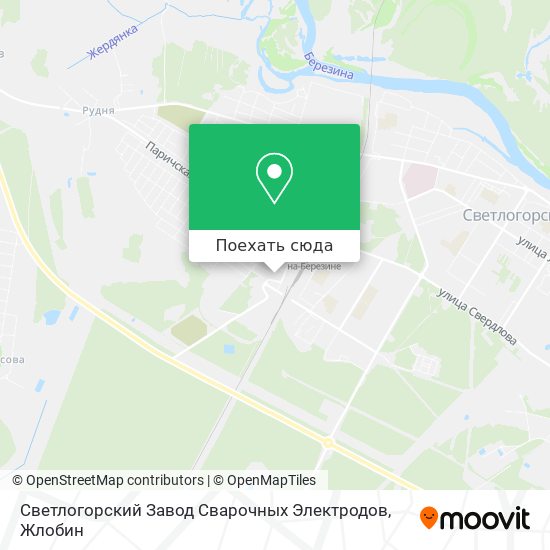 Карта Светлогорский Завод Сварочных Электродов